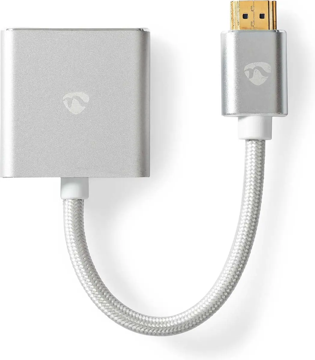 Nedis VGA-HDMI Adapter CCTB34900AL02 - Verguld - Zilver