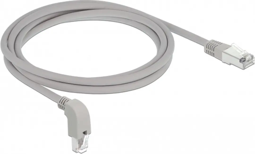 Delock S/FTP CAT6 Netwerkkabel 2m - Grijs