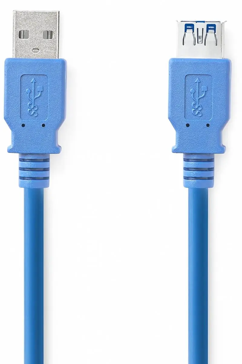 Nedis USB 3.2 Gen 1 A-A Kabel 5Gbps 3m - Blauw
