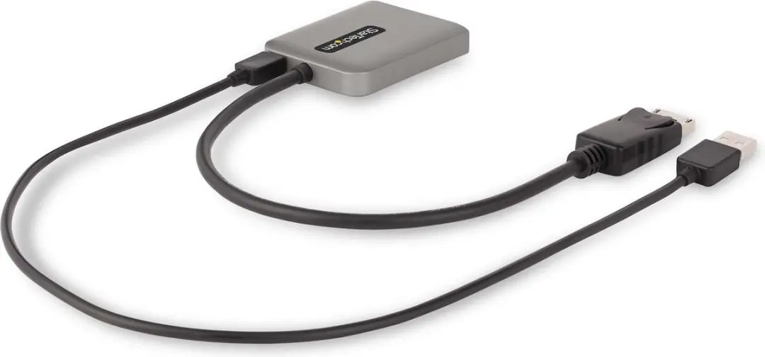 Startech MST14DP122DP DisplayPort Hub - Dual 4K 60Hz - Zwart-Grijs