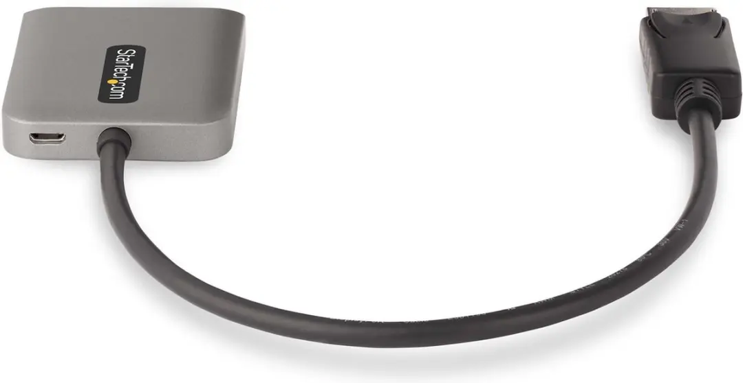 Startech MST14DP122DP DisplayPort Hub - Dual 4K 60Hz - Zwart-Grijs - afbeelding 6 van 6