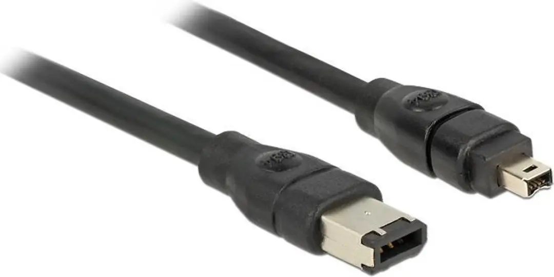 Delock Firewire Kabel 3m - Zwart