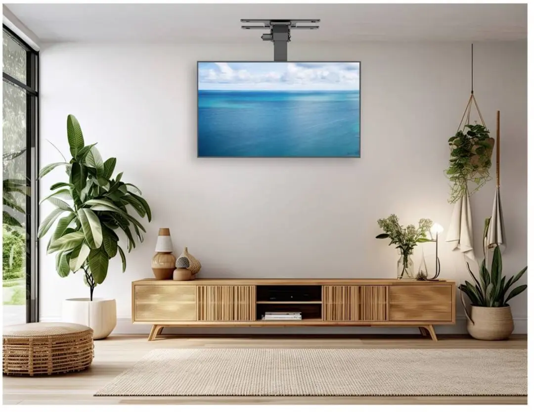 SpeaKa Professional SP-TVCM-570 TV-plafondbeugel 86" - Zwart - afbeelding 6 van 6