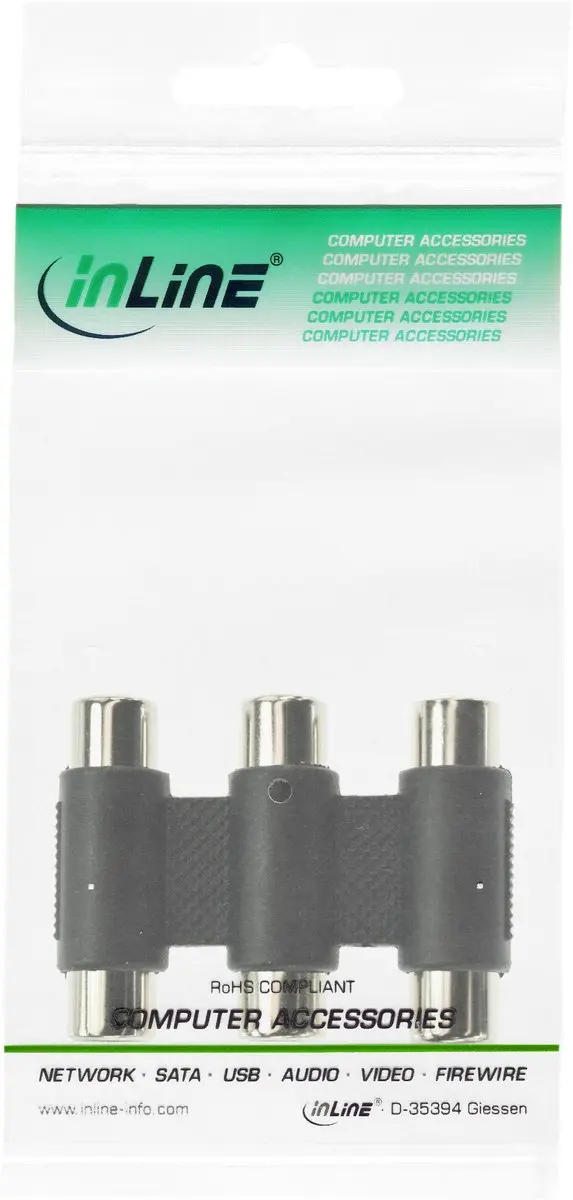 InLine 99932 Audiokabel 1,5m 3,5mm - Zwart