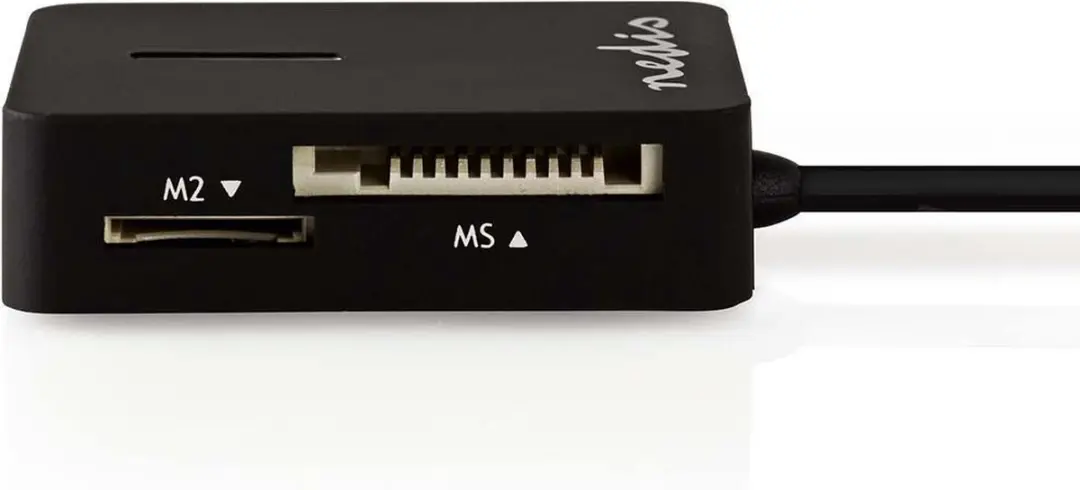 Nedis CRDRU2300BK Kaartlezer USB 2.0
