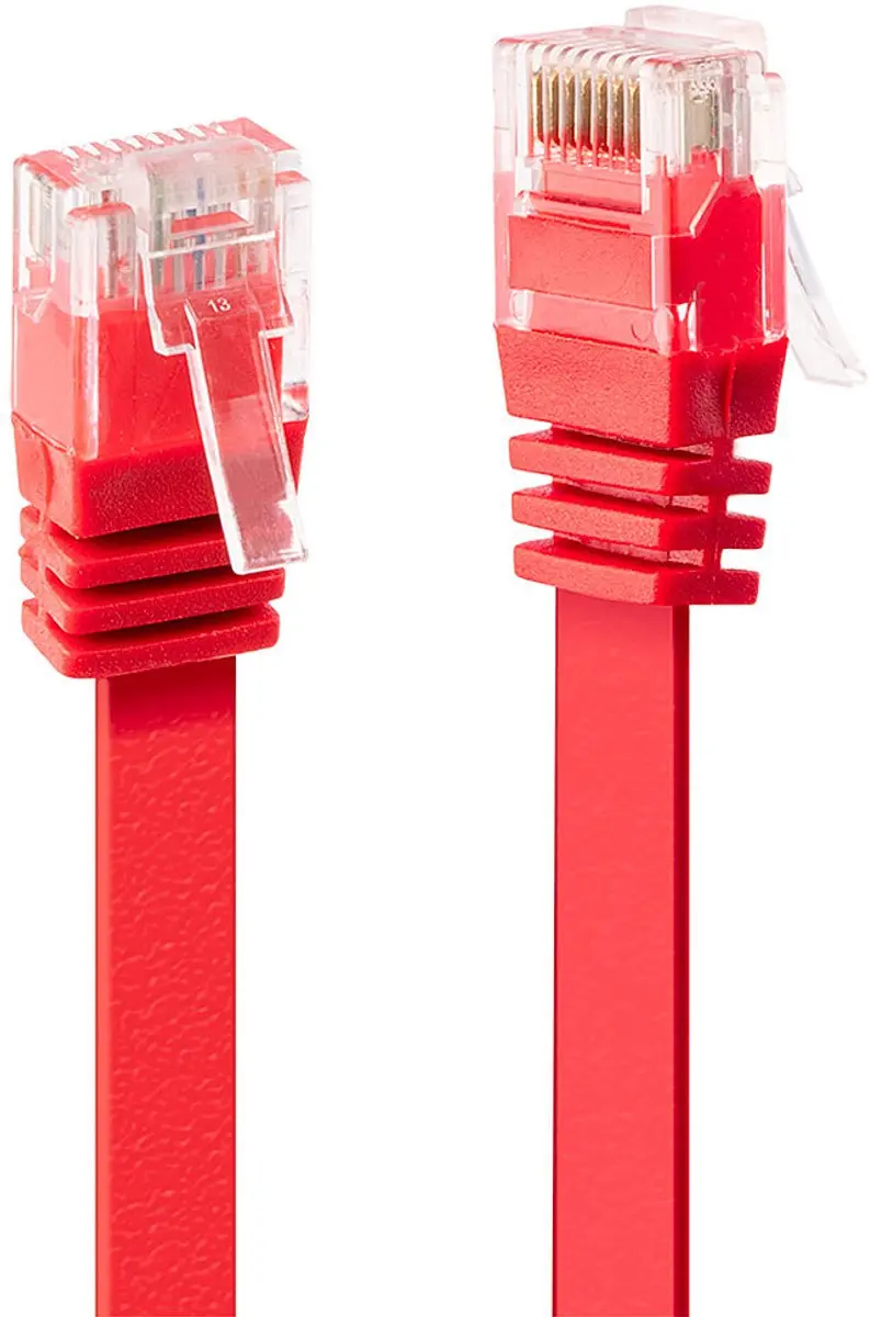 Lindy CAT 6 Patchkabel 3m - Rood