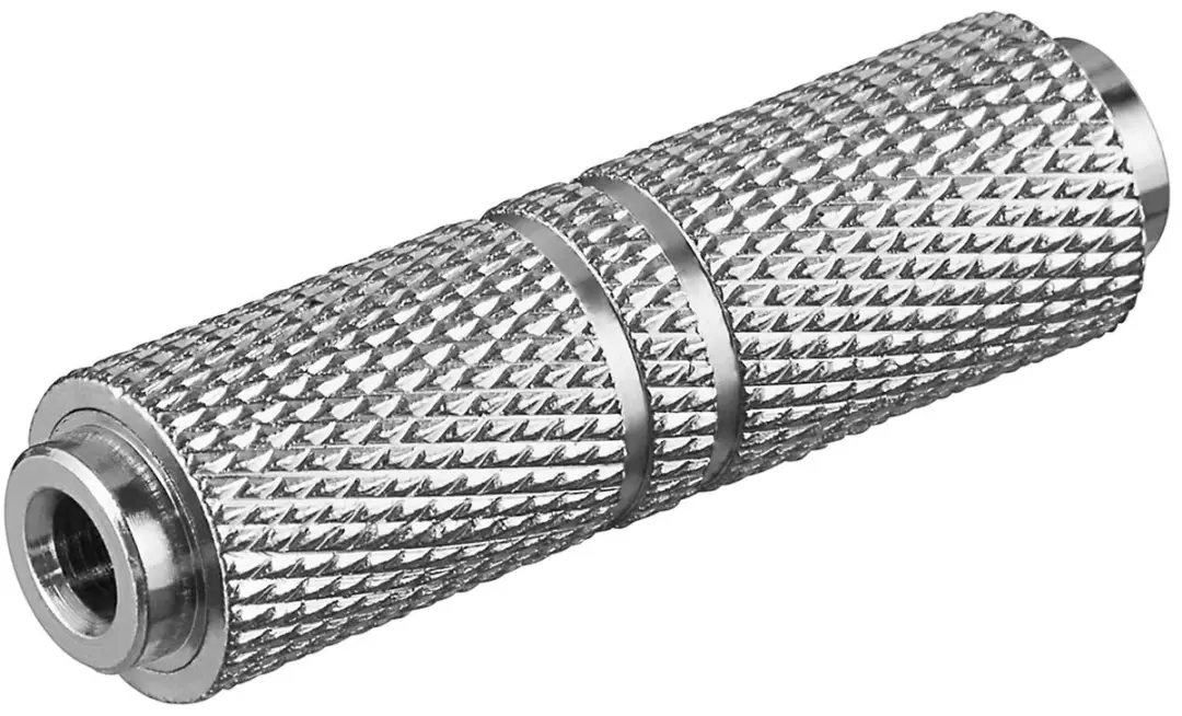 Goobay OKS-69735 Koppelstuk 3,5mm Jack - Grijs