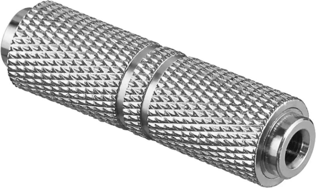 Goobay OKS-69735 Koppelstuk 3,5mm Jack - Grijs