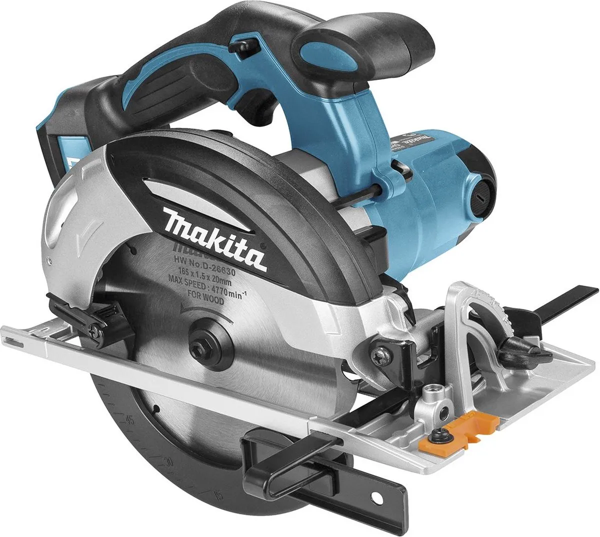 Makita DHS630RTJ Accu Cirkelzaag 165mm - 18V 5,0Ah