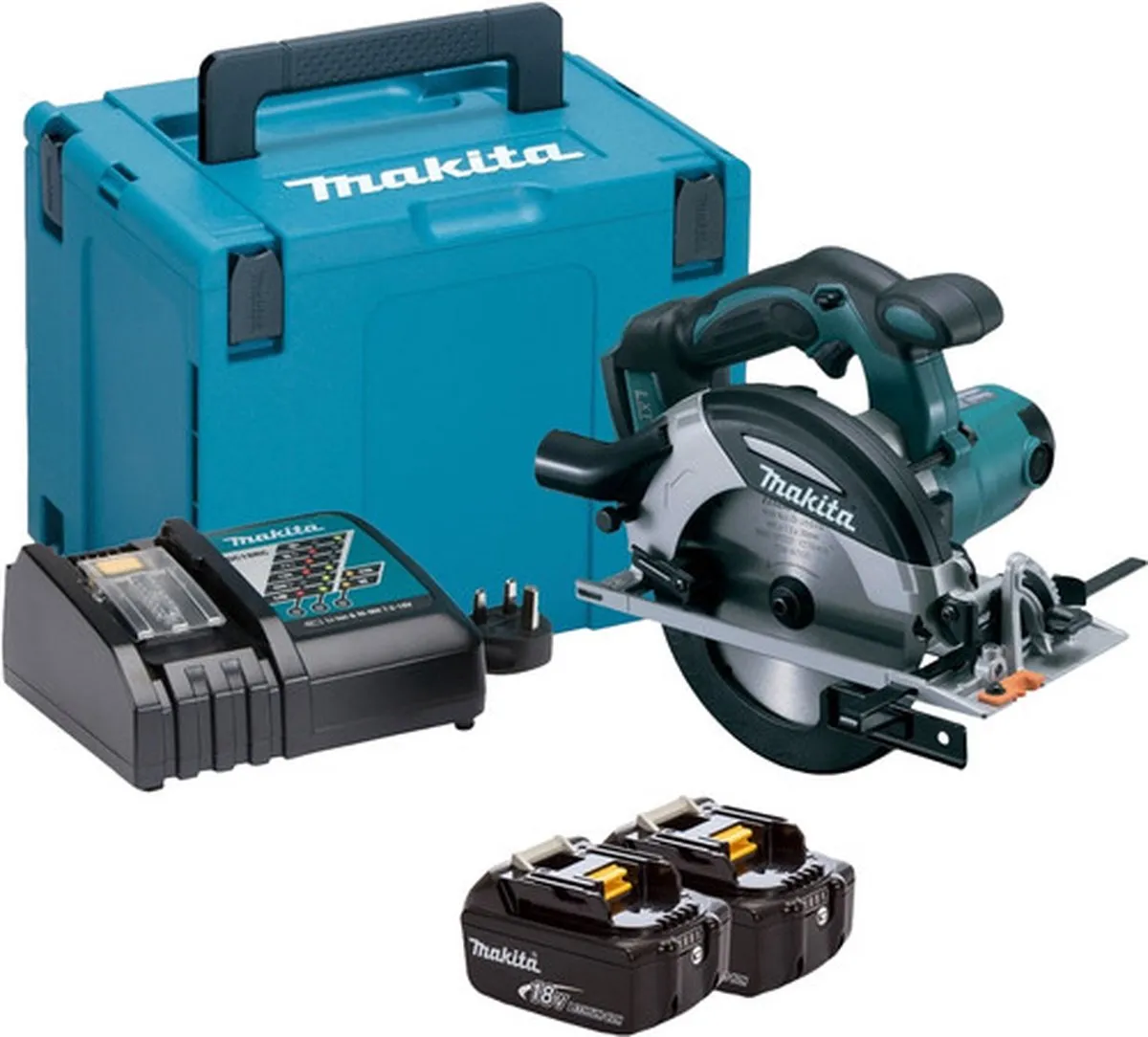Makita DHS630RTJ Accu Cirkelzaag 165mm - 18V 5,0Ah