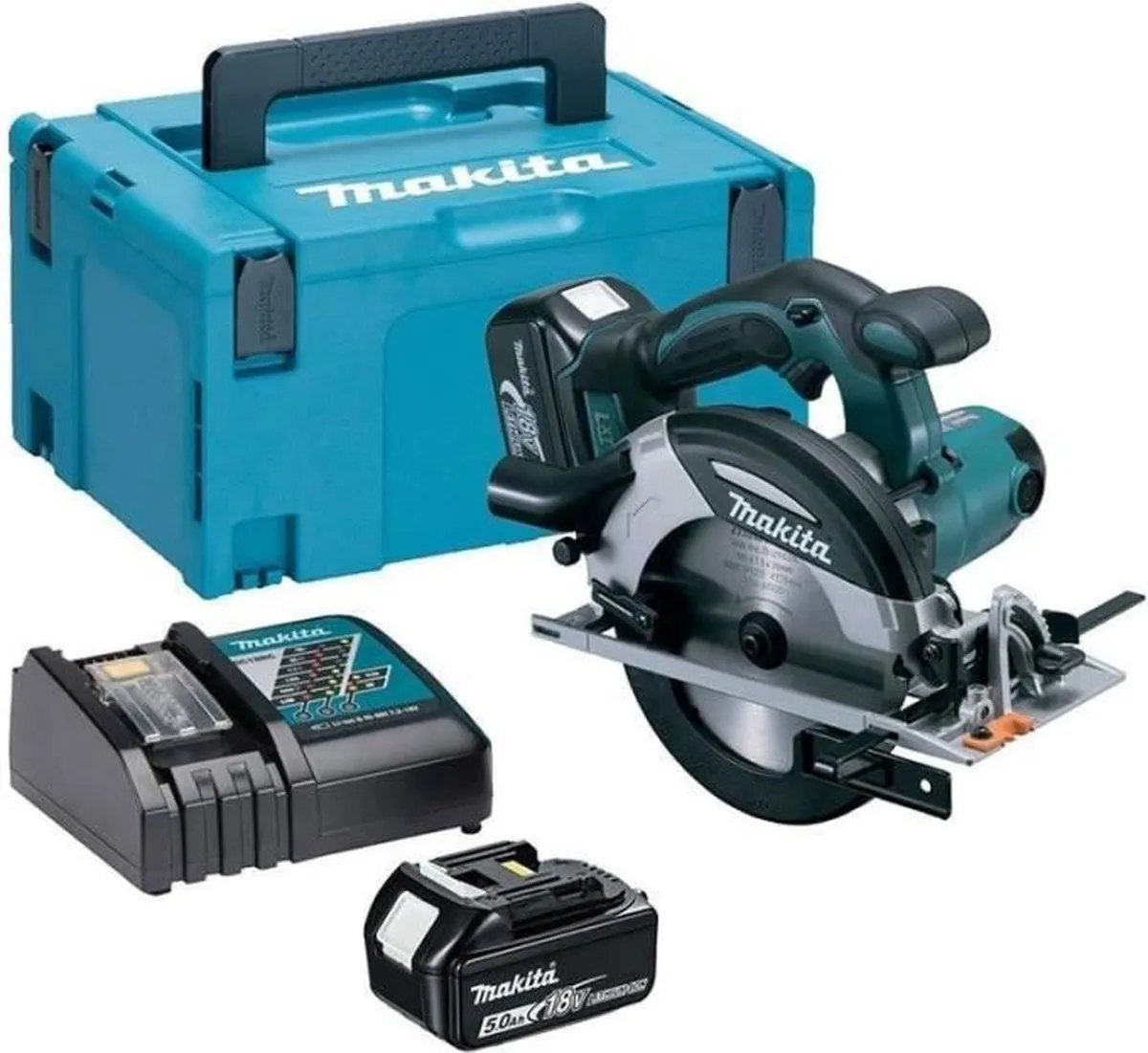Makita DHS630RTJ Accu Cirkelzaag 165mm - 18V 5,0Ah - afbeelding 6 van 6