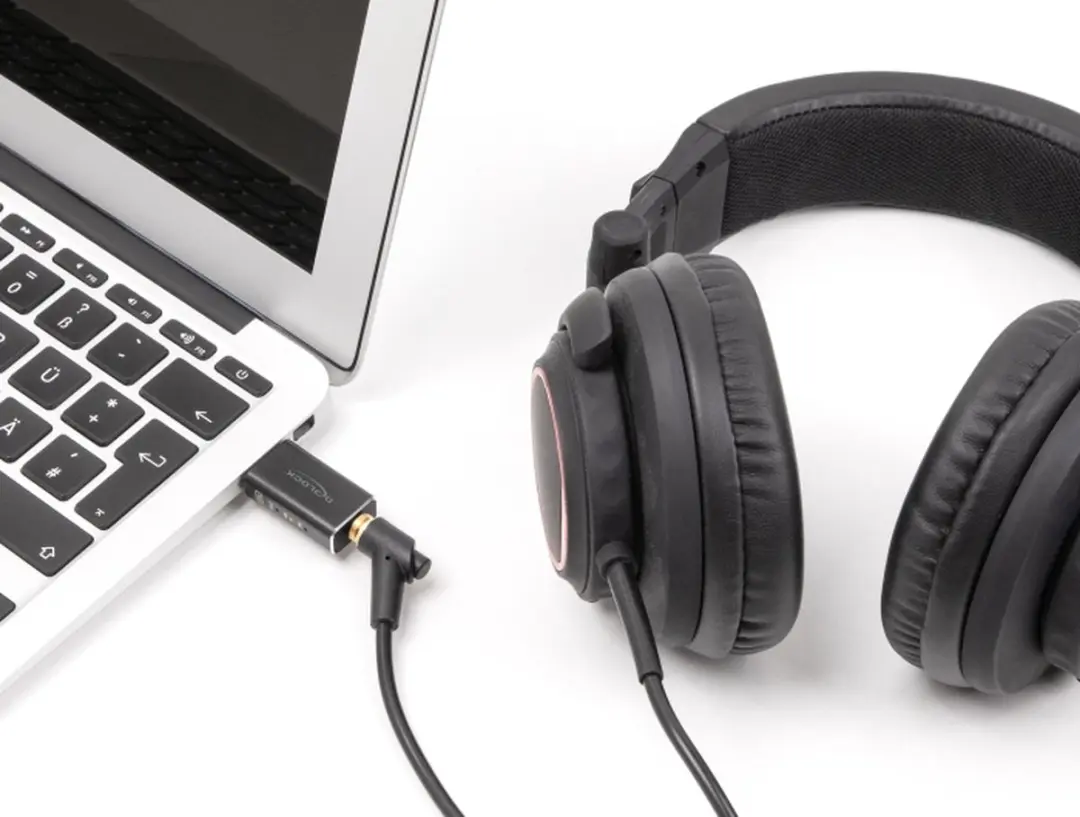 Delock USB Gaming DAC 68001 - 24 Bit/96 kHz - Zwart