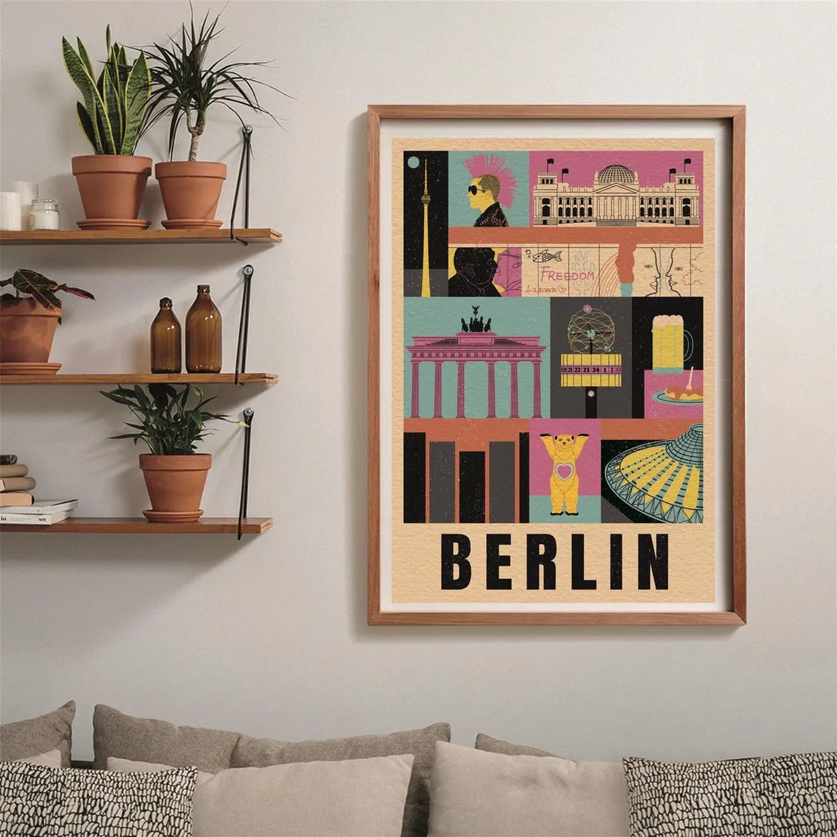 Clementoni Style in the City Berlin Puzzel 1000 Stuks - Multikleur - afbeelding 6 van 6
