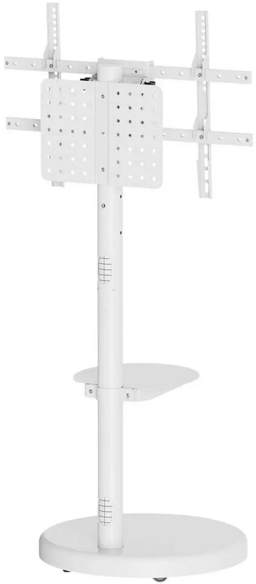 SpeaKa Professional SP-TVS-800 TV-wagen 86" - Kantelbaar - Wit - afbeelding 6 van 6