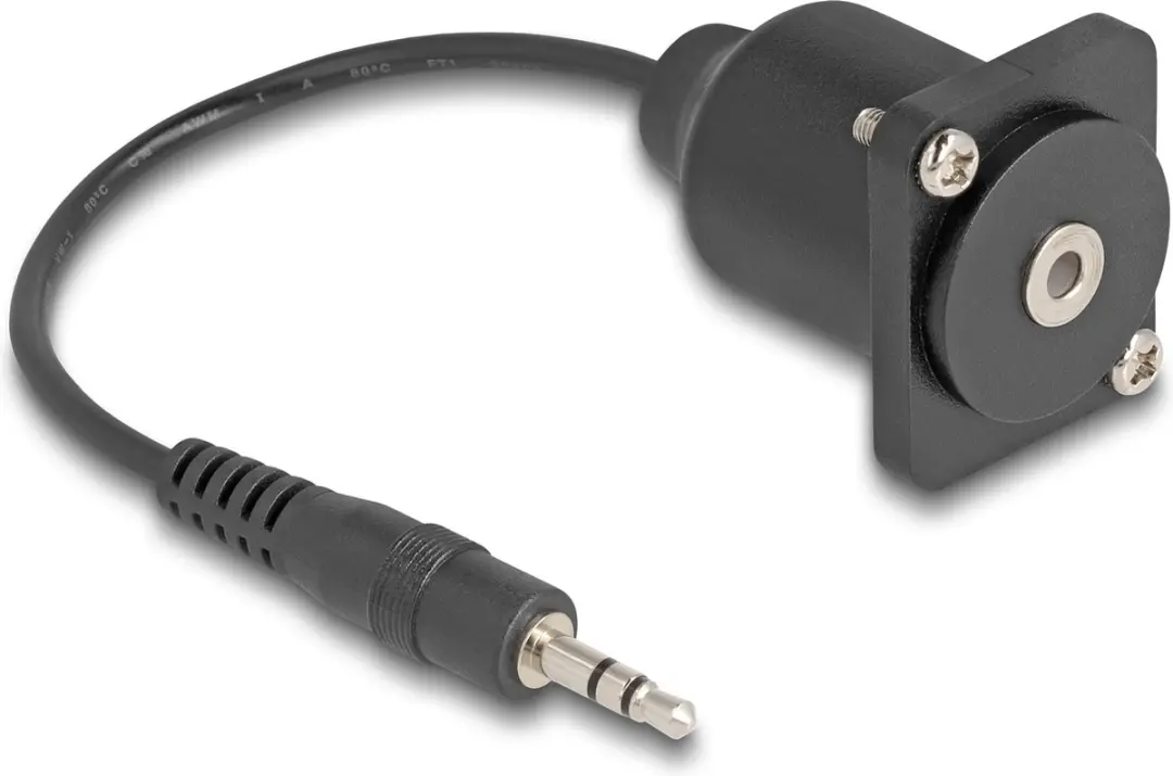 Delock D-Type Kabel 3.5mm Jack M/F