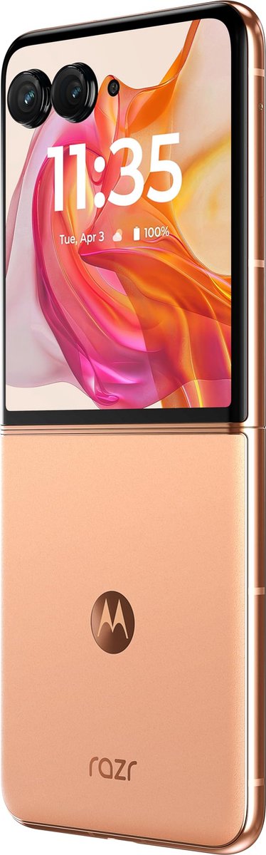Motorola razr 50 ultra 17,5 cm (6.9") Dual SIM Android 14 5G USB Type-C 12 GB 512 GB 4000 mAh Groen, Perzik