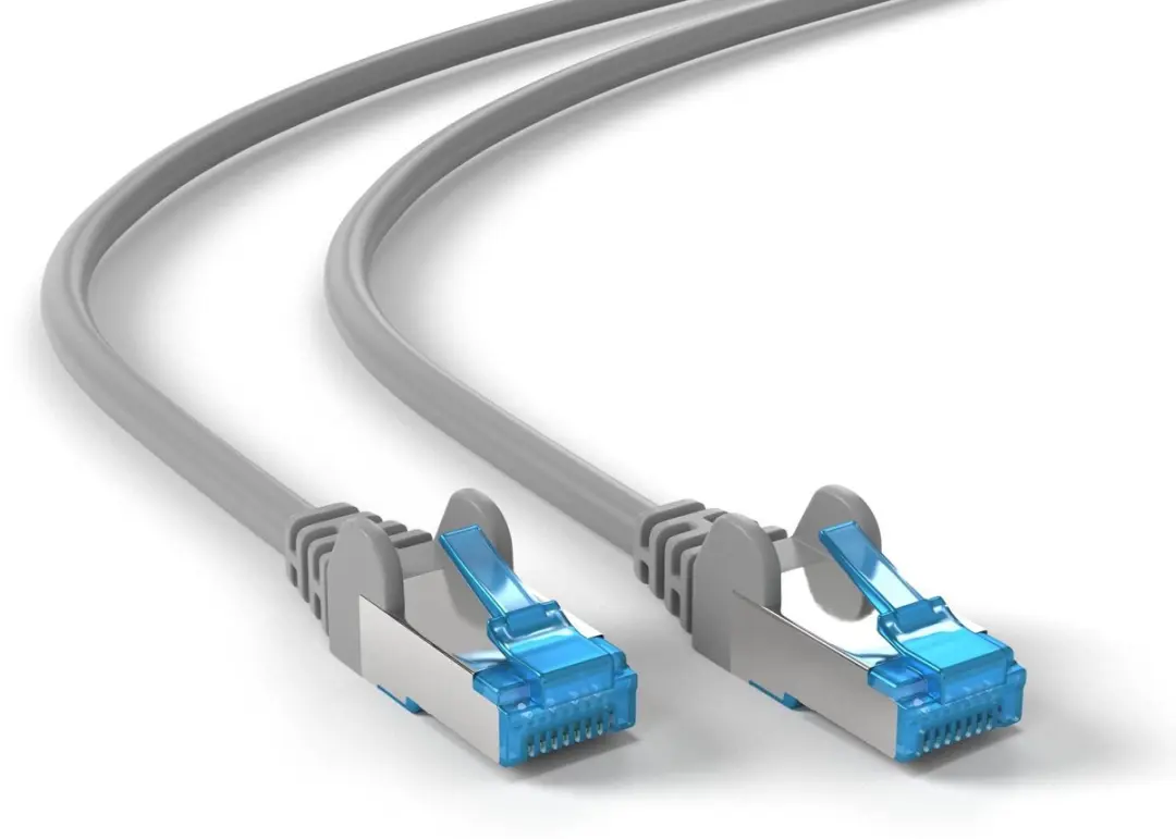 Goobay CAT 6A S/FTP Netwerkkabel - 10 Stuks - Grijs
