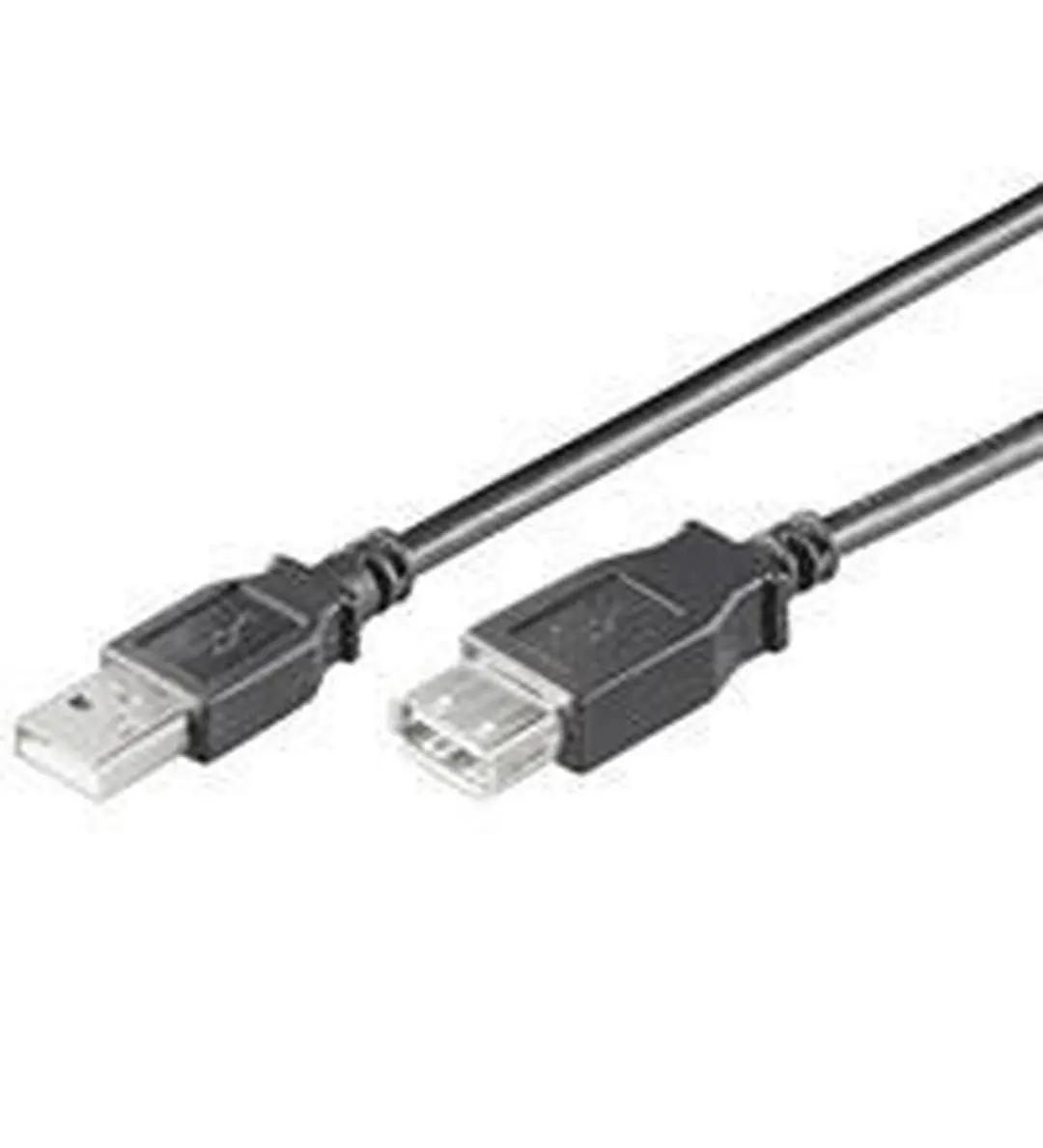 Goobay USB 2.0 Verlengkabel A-A Zwart
