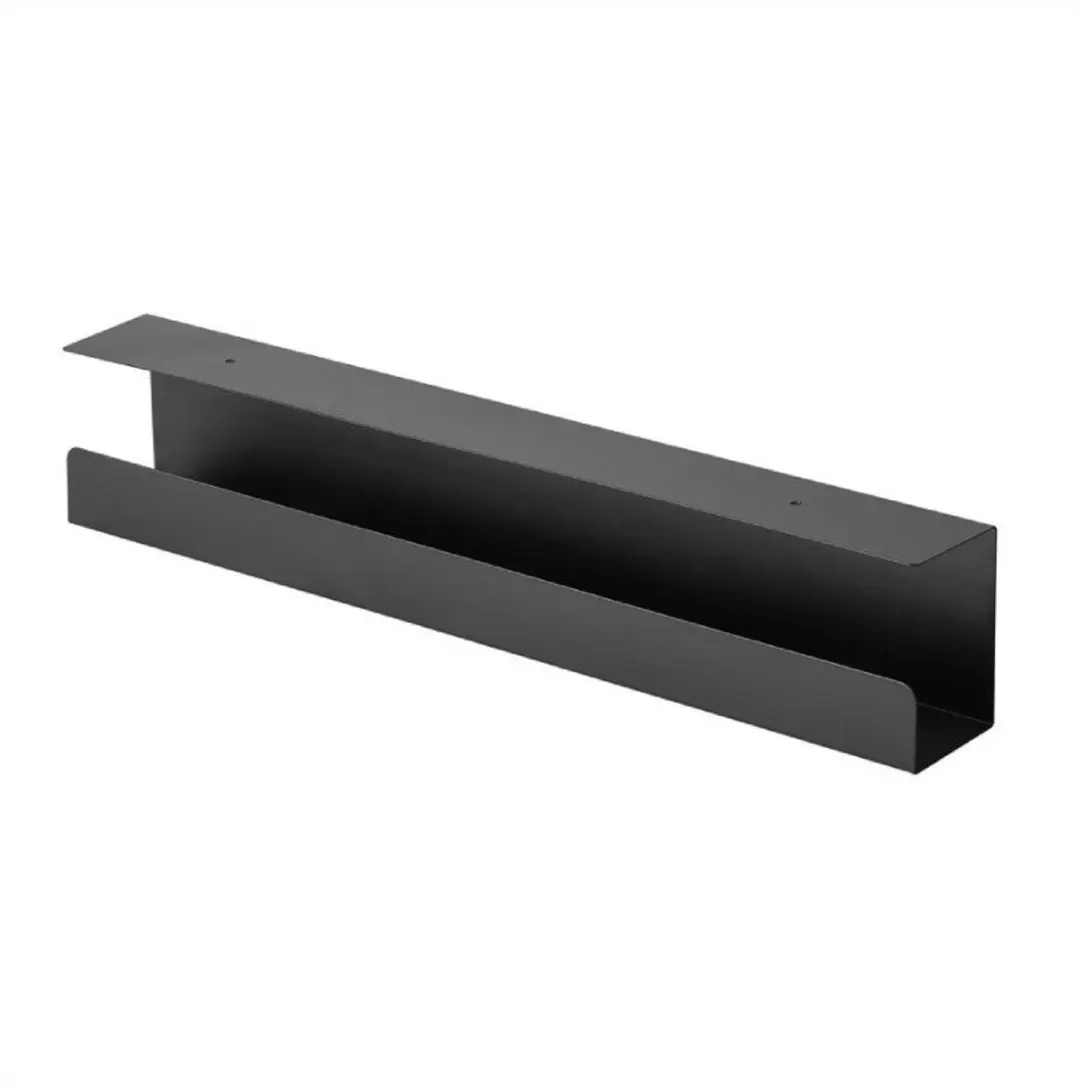 InLine Bureau Kabelgoot 60x11,4cm - Zwart