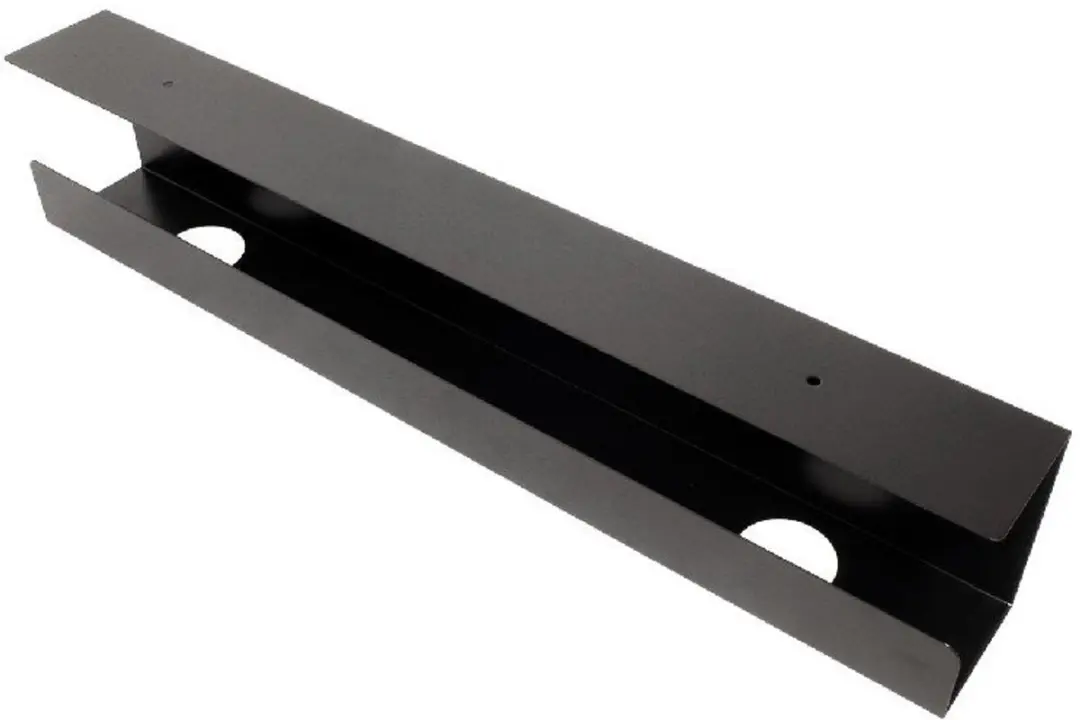 InLine Bureau Kabelgoot 60x11,4cm - Zwart