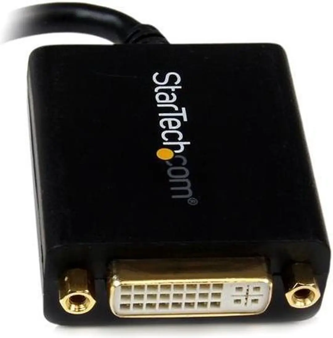 Startech MDP2DVI Mini DisplayPort naar DVI Adapter - Zwart