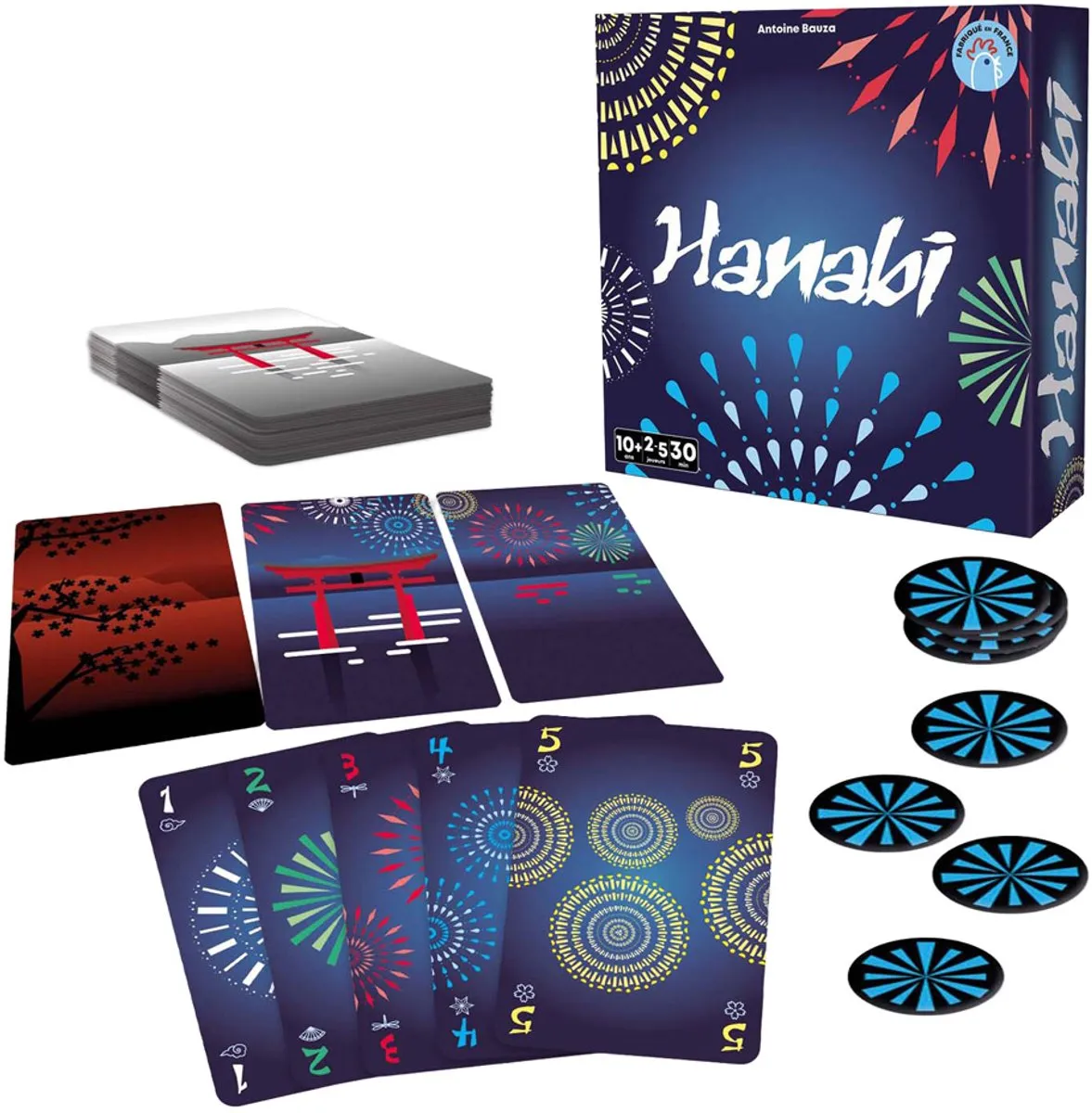 Asmodee Hanabi Kaartspel Refresh CGHAN03NLFR - 1-4 Spelers