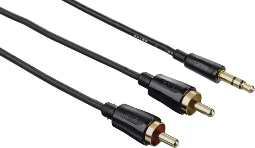 Hama Audiokabel 3,5mm Jack naar 2x Cinch