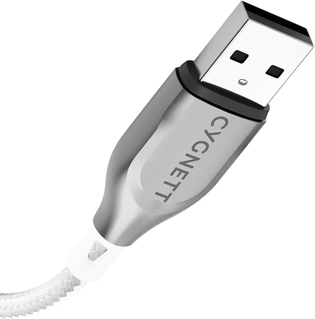 Cygnett USB-A naar Apple Lightning Kabel 2m - Wit