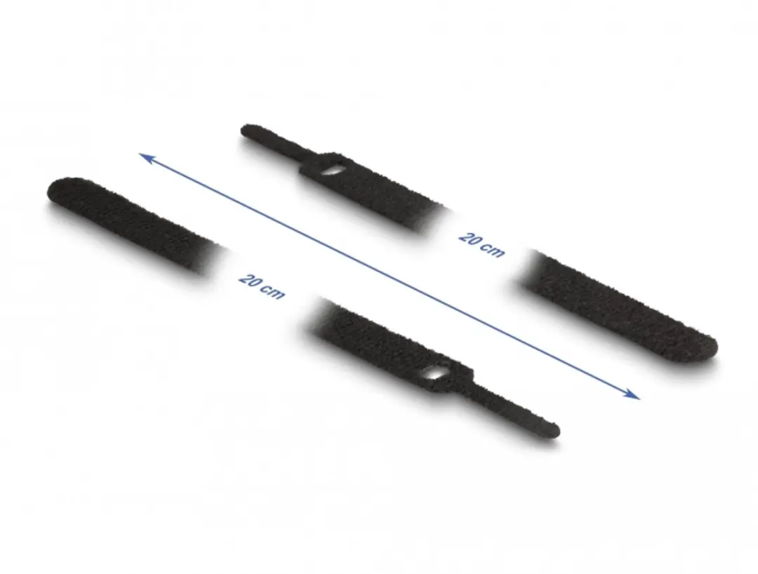 Delock Kabelbinders 200x12mm - 10 Stuks