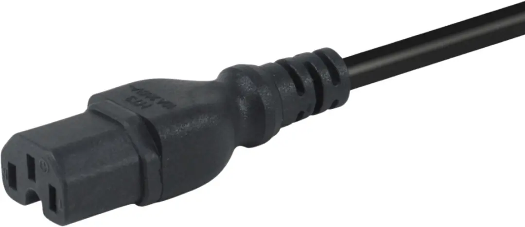 Equip 112171 Elektriciteitssnoer 3m - C14/C15 Stekker - Zwart
