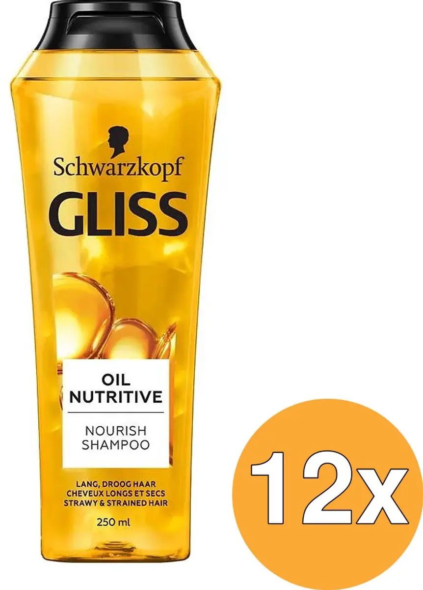 Gliss Kur Shampoo Oil Nutritive 250ml