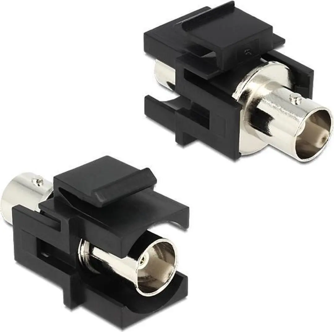 Delock Keystone Module BNC - Zwart