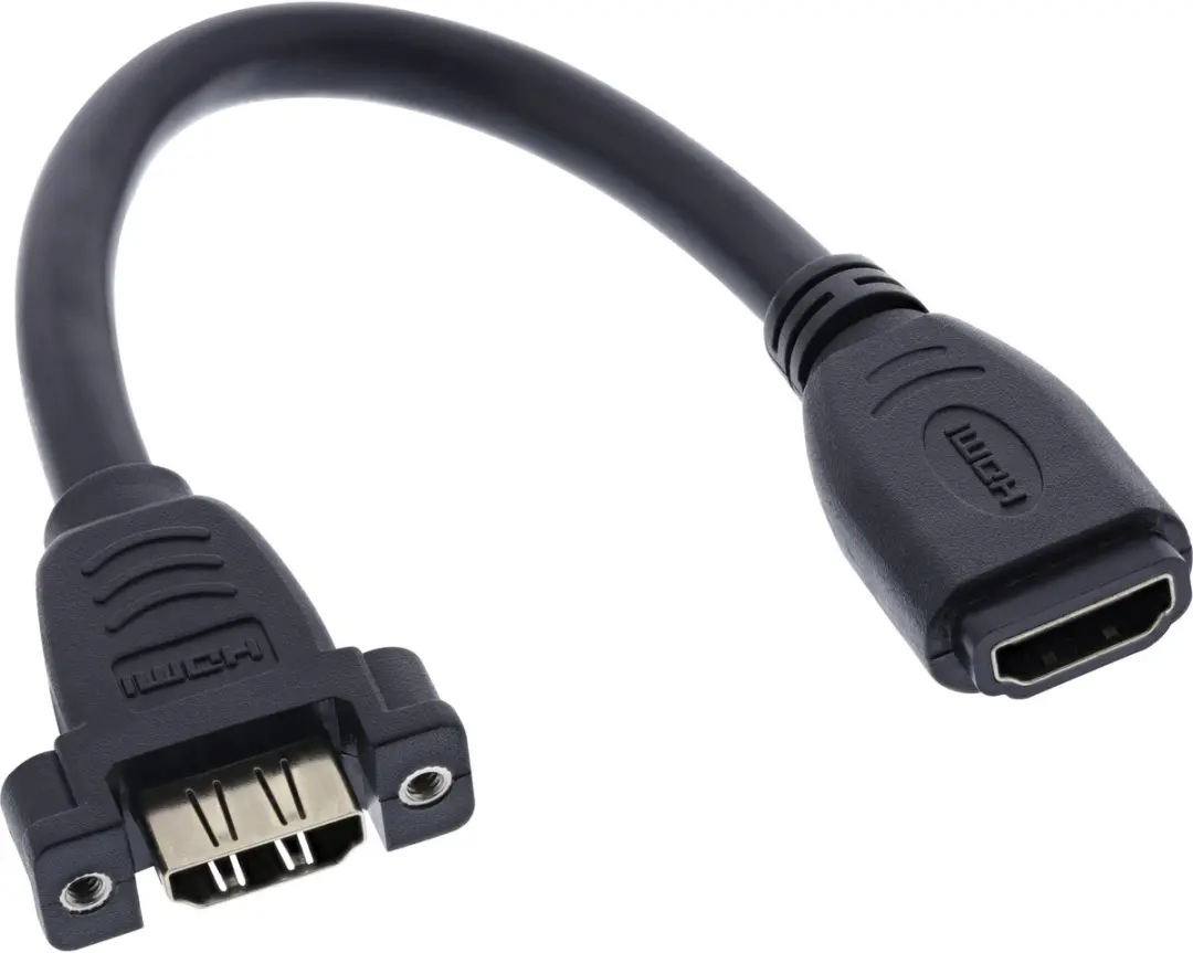 InLine HDMI Koppelstuk 1.4 0,20m