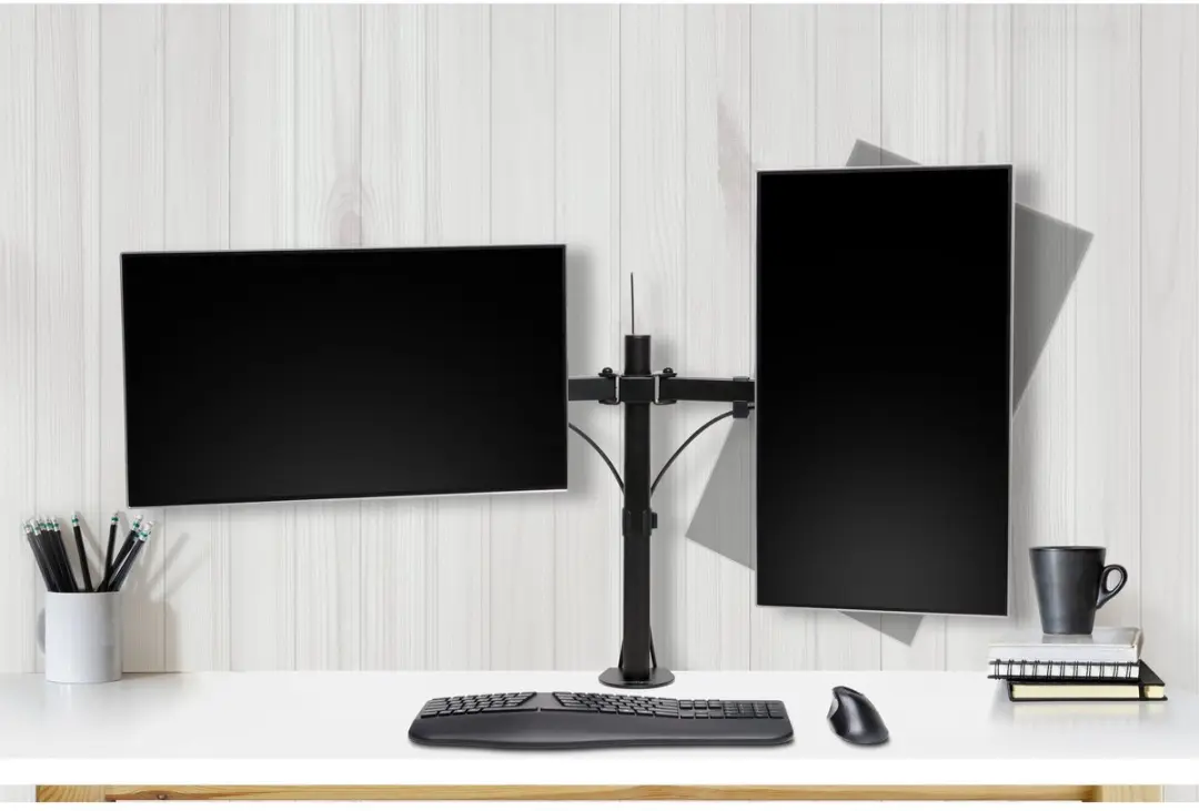 Kensington SmartFit Ergo Dual K55409WW Monitorarm - 2 Schermen tot 32" - 8kg - Zwart