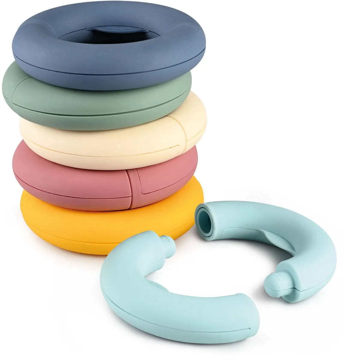 Smoby Little Smoby Tubo - 12 Stuks - Meerkleurig - afbeelding 6 van 6