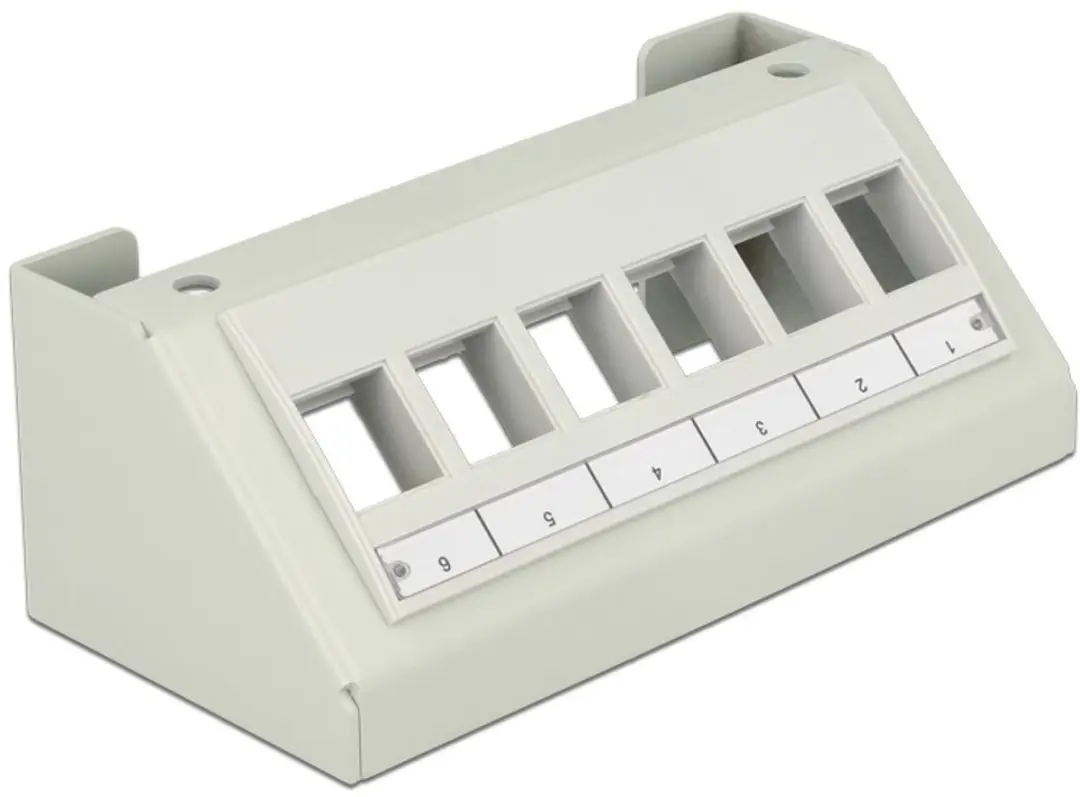 Delock Multimedia Panel 6 Keystone