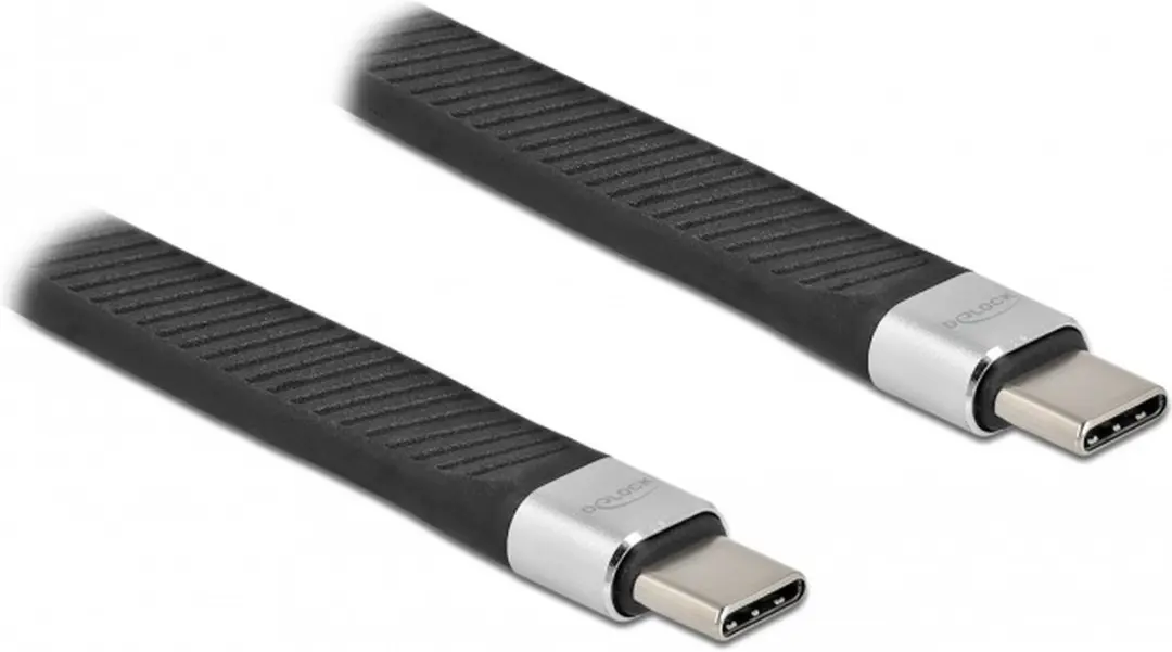 Delock USB-C naar USB-C Siliconen Kabel 86940