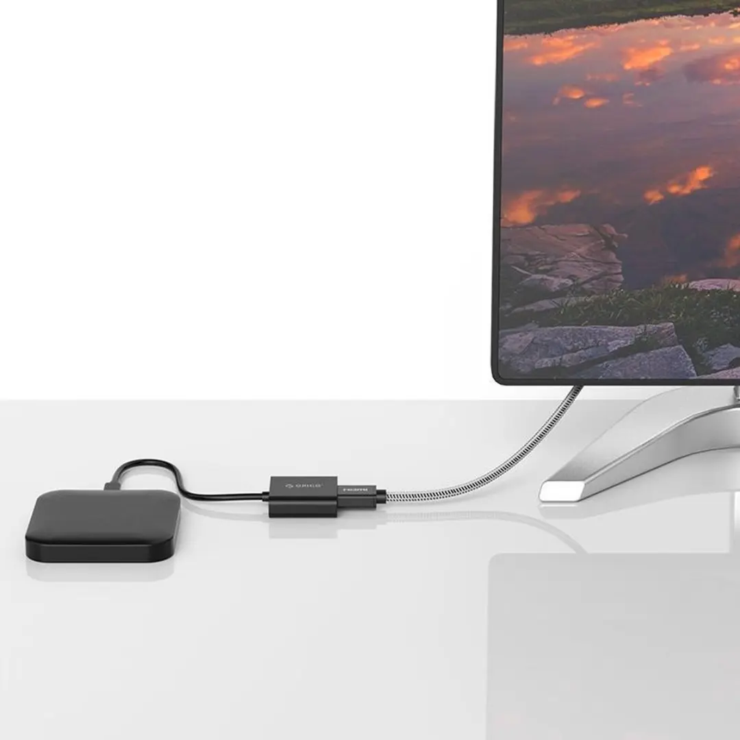 ORICO HDMI 2.0 Kabel 1m - 4K@60Hz - Nylon Gevlochten - Zwart
