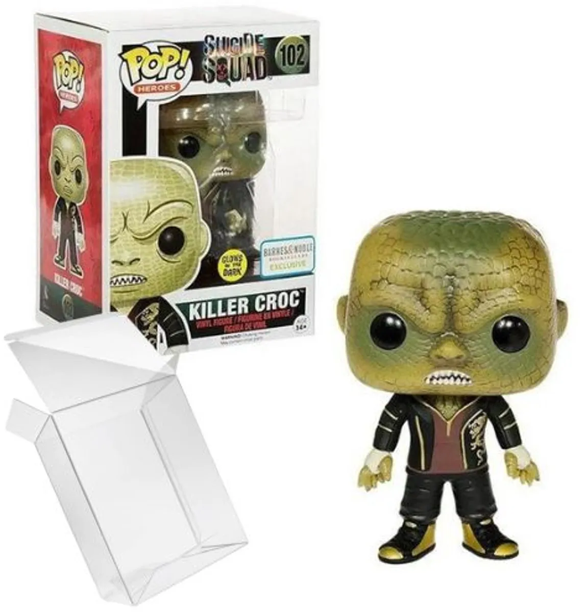 Funko Pop! Heroes Killer Croc Suicide Squad Glow in the Dark #102