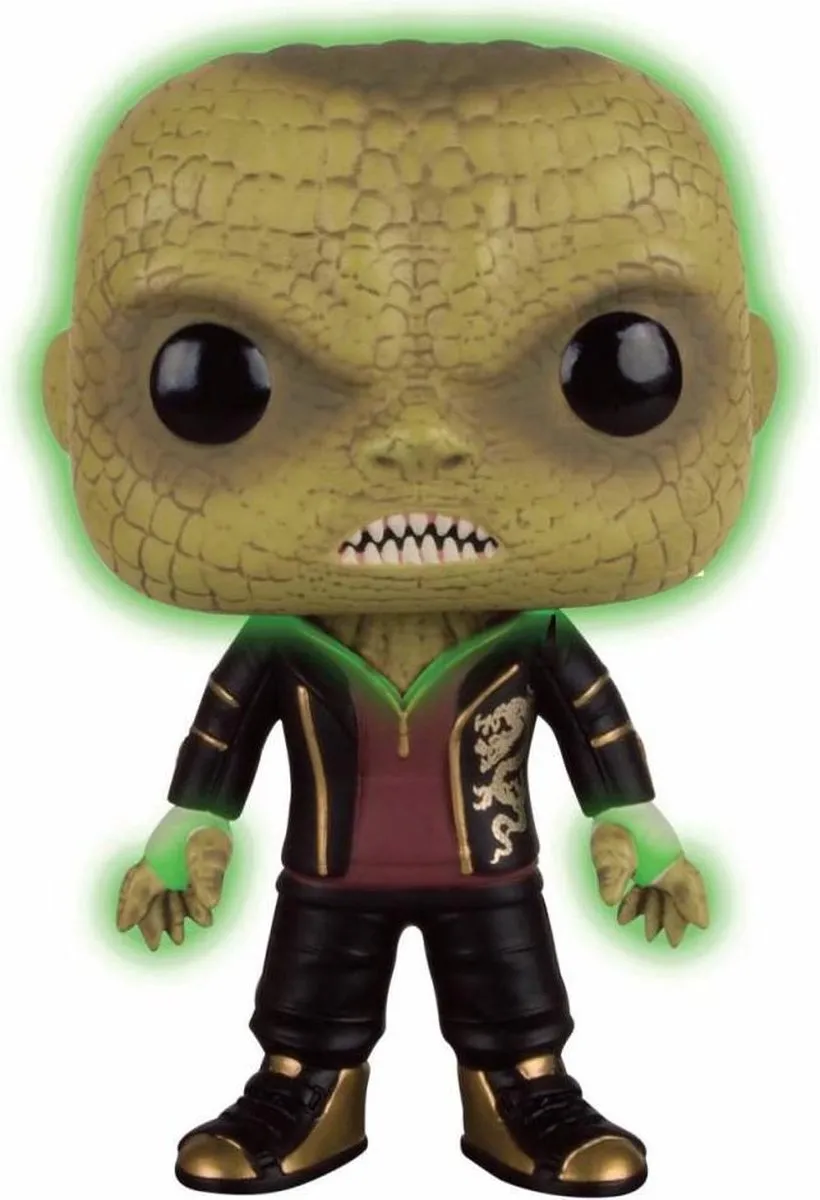 Funko Pop! Heroes Killer Croc Suicide Squad Glow in the Dark #102 - Zwart