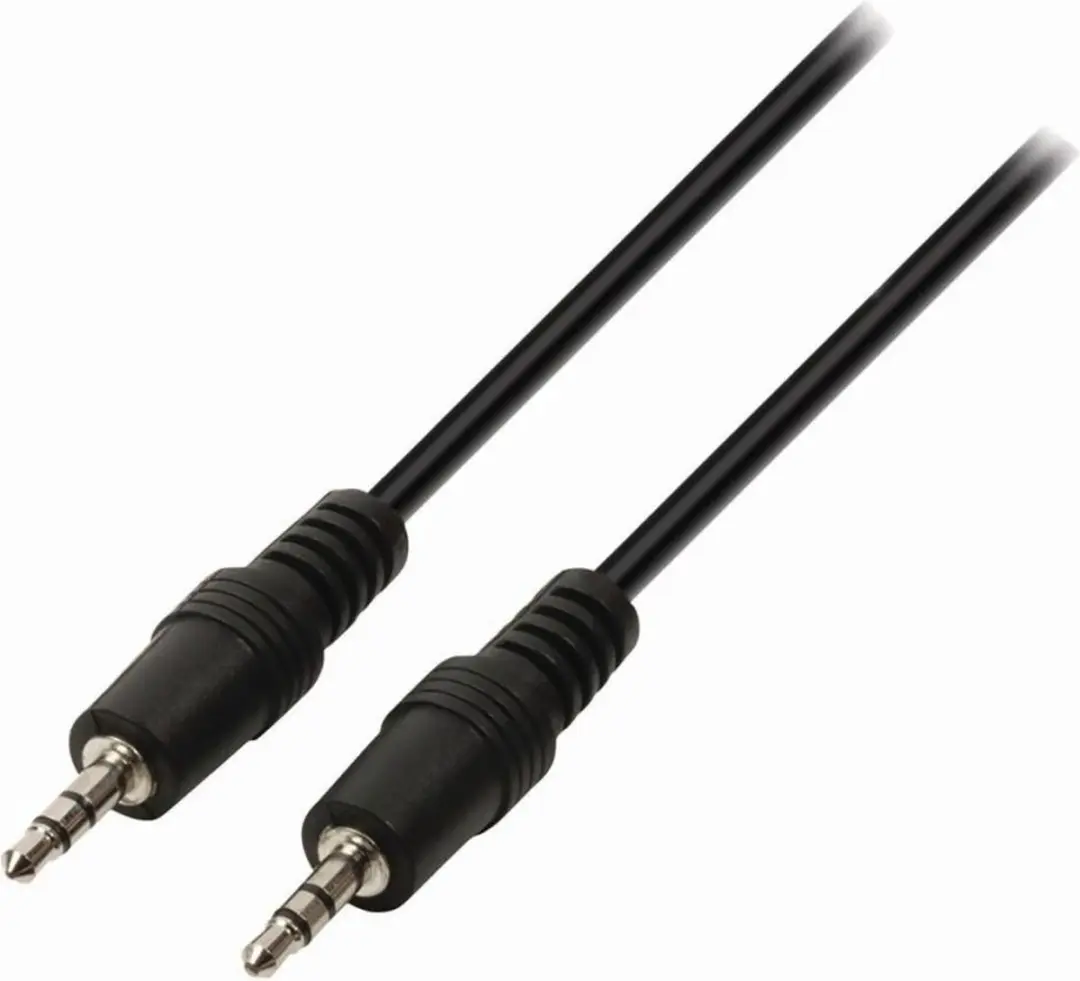 Nedis Stereo-Audiokabel 3,5mm - 1m - Zwart