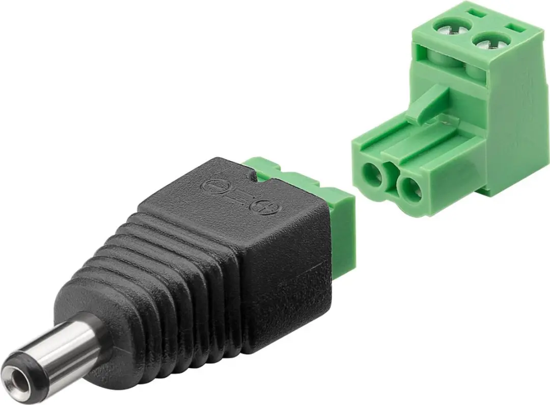 Goobay 2-pin DC Adapter Terminal Block