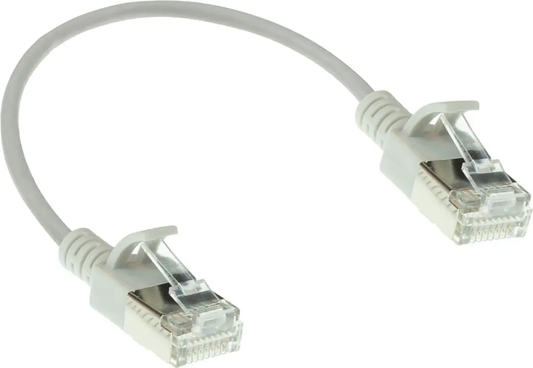 ACT Grijze LSZH U/FTP CAT6A Patchkabel DC7030 - Snagless