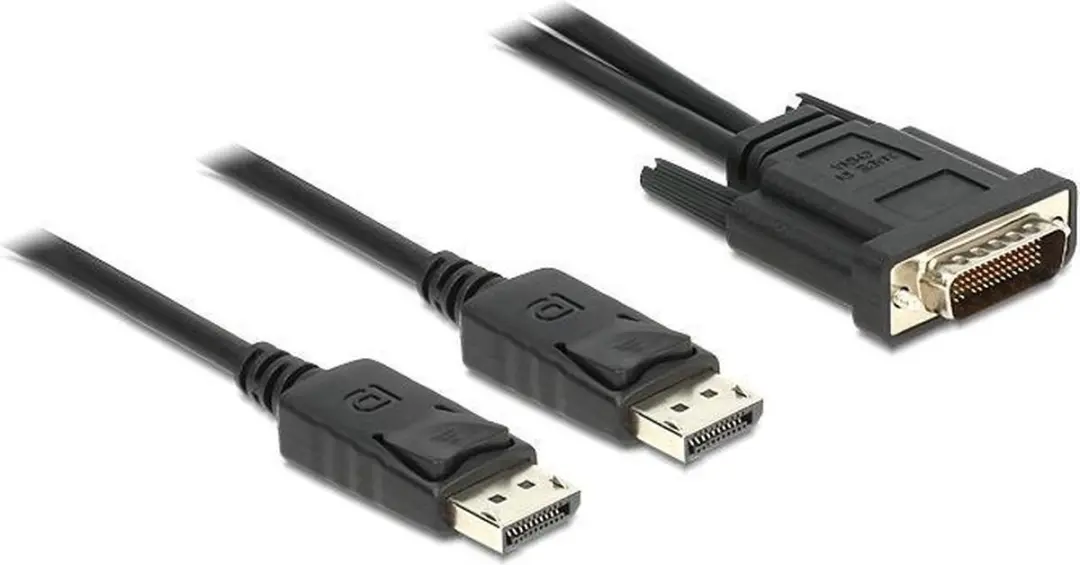 Delock DMS-59 naar 2x DisplayPort Kabel
