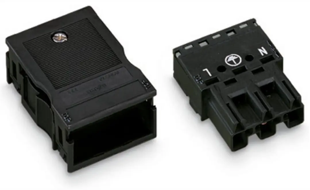 WAGO 770-113 Netstekker WINSTA MIDI - 3 Polig 25A - Zwart - 25 Stuks