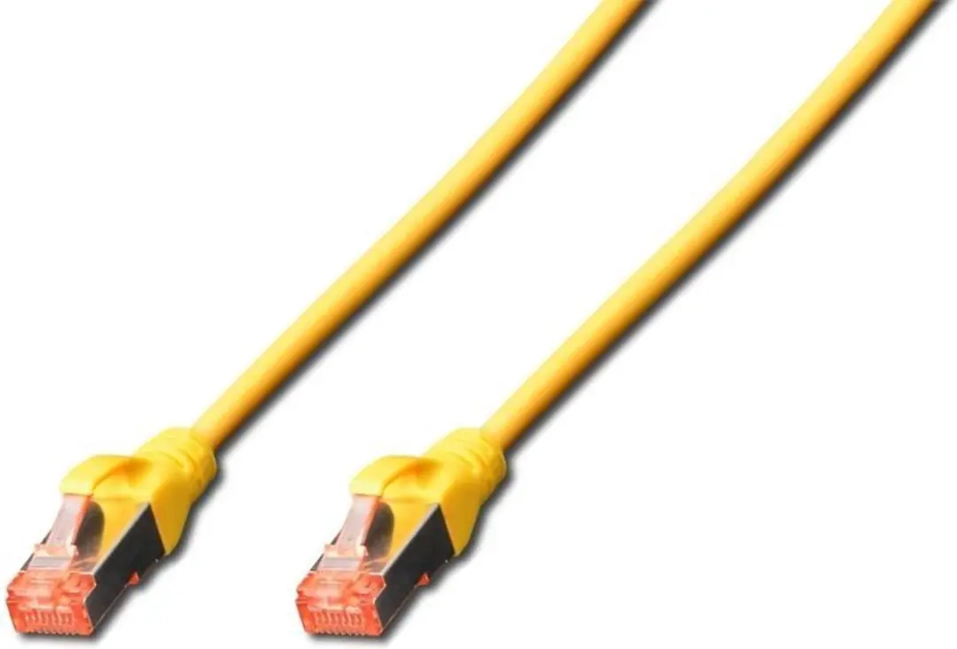 Digitus DK-1644-010/Y Netwerkkabel CAT 6 S/FTP 1m - Geel