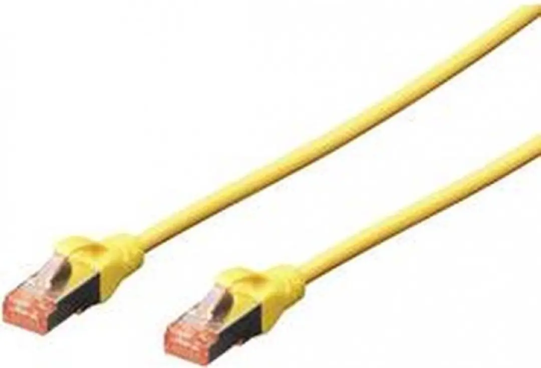 Digitus DK-1644-010/Y Netwerkkabel CAT 6 S/FTP 1m - Geel