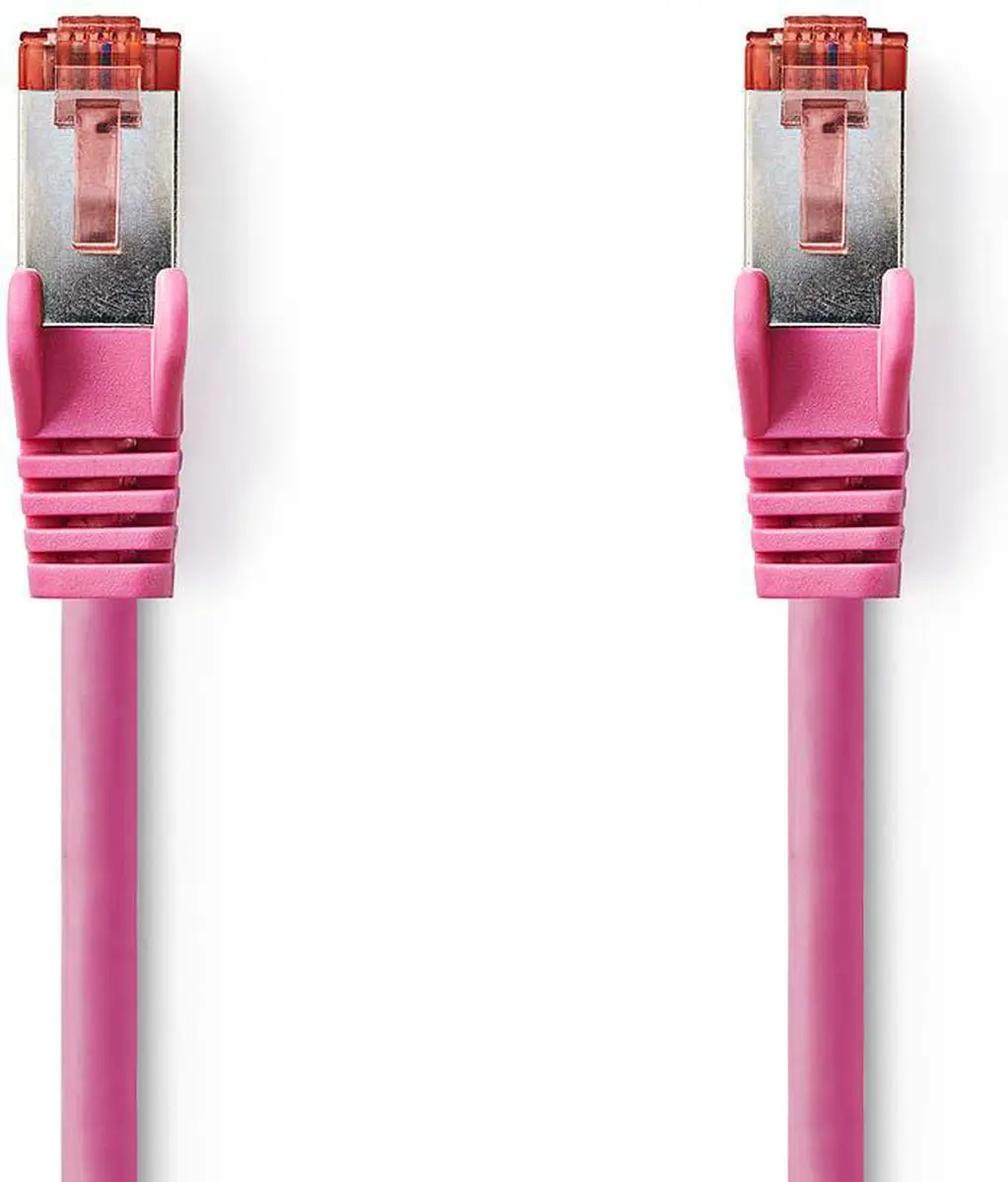 Nedis CAT6 Netwerkkabel CCGP85221PK150 - 15m - Roze