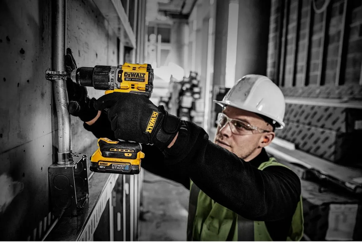 DeWalt DCD800E1T Accu Schroef-/klopboormachine 18V - 1700mAh - 2 snelheden - afbeelding 6 van 6