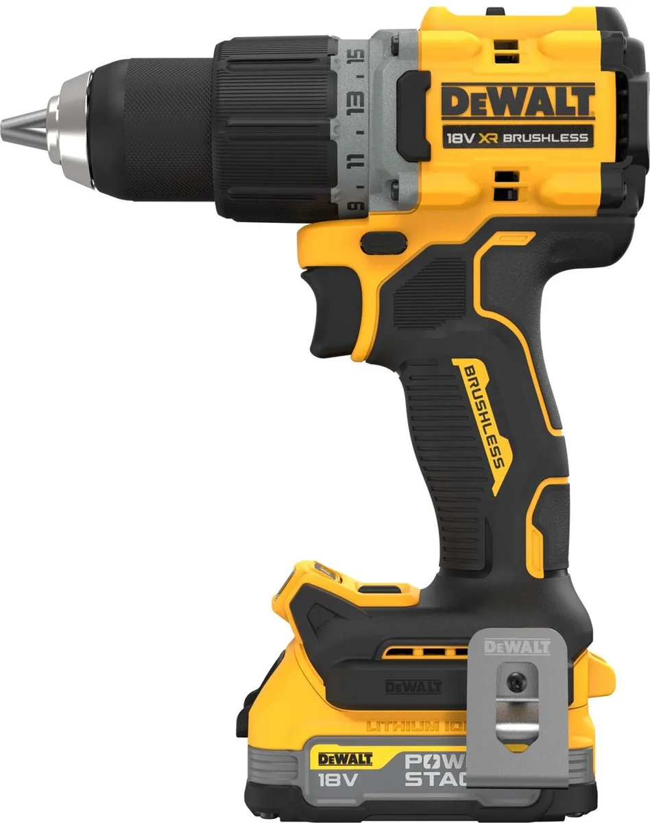 DeWalt DCD800E1T Accu Schroef-/klopboormachine 18V - 1700mAh - 2 snelheden